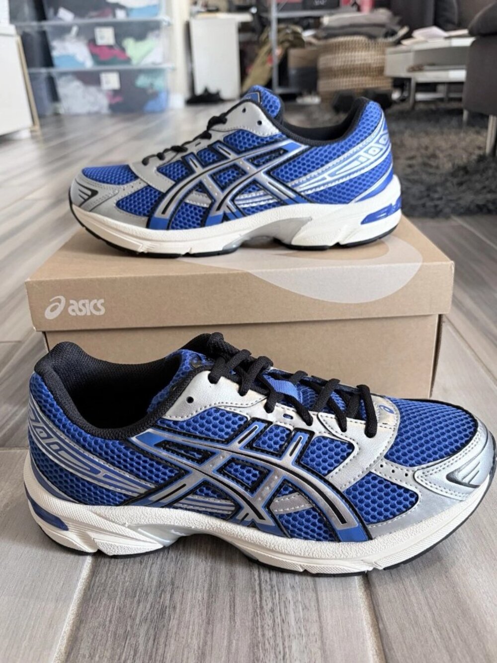 Men’s ASICS Gel 1130 Shoes - Lapis Lazuli Blue Silver Black 1203A992 400